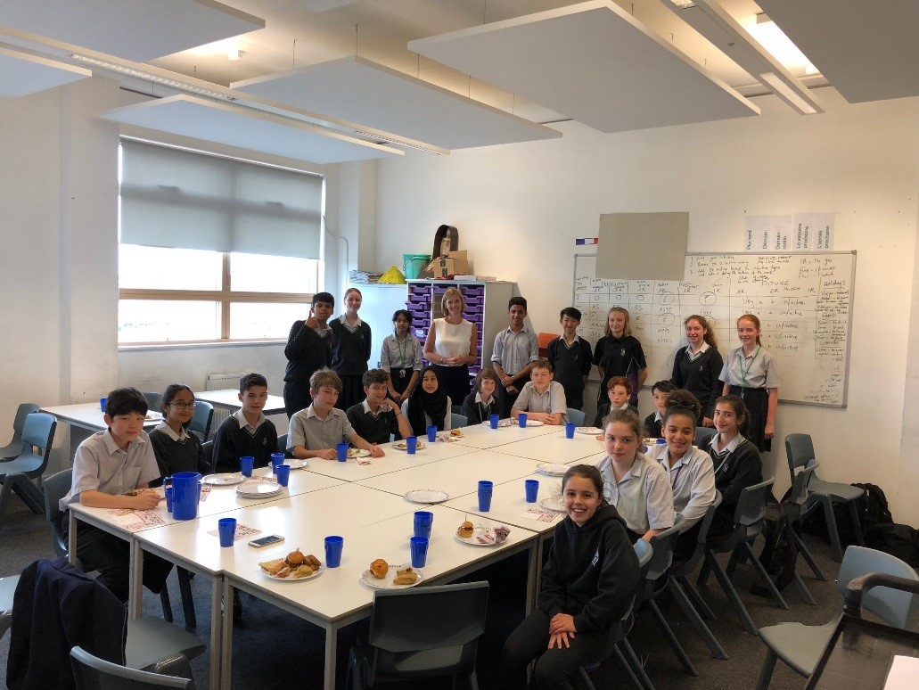 Headteacher lunch Archer