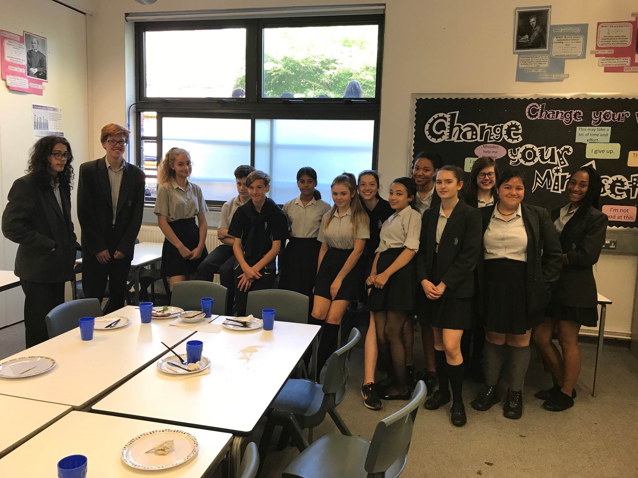 Headteacher lunch Archer