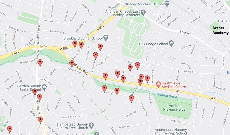 2020 admissions data Archer Academy